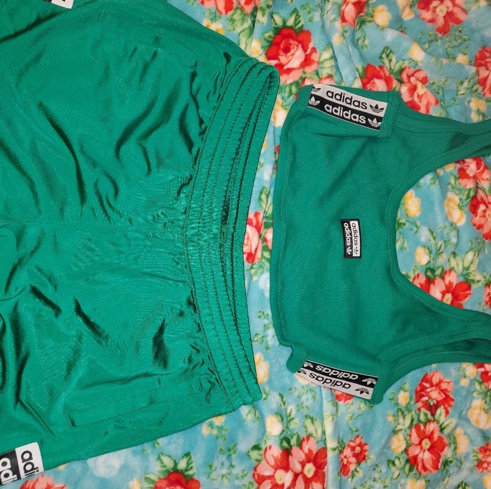 Adidas Top n short set